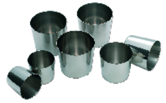 Darioles ronde en inox diam. 55 mm - haut. 53 mm 