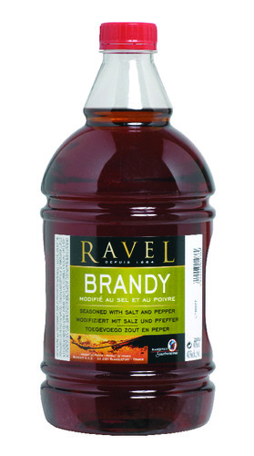 BRANDY MODIFIE 40 DEGRE SALE, POIVRE BOUTEILLE PET DE 2 L