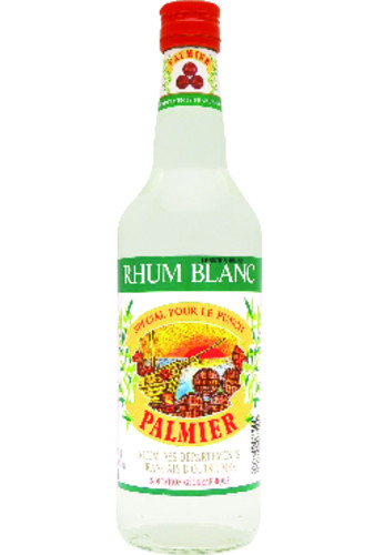 Rhum blanc palmier 40%  