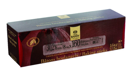 Bâton boulanger lait 33 % cacao 