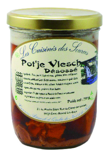 Pot'Je vleesch désossé  