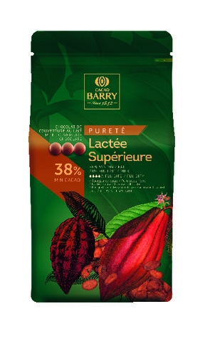 Chocolat de couverture lacté supérieur 38.2%