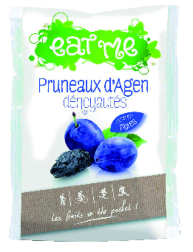 Pruneaux dénoyauté 55/66 sachet de 40 g colis de 100