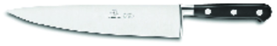 Couteau de cuisine forgé en inox long. 250mm