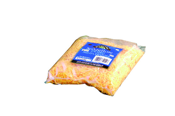 Cheddar mild coloured râpé  