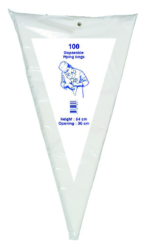 Poche patissière jetable 80m utilisation froide dimension 30x54cm