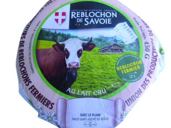 Reblochon fermier 22 % m.g. Gaec plaine Savoie 