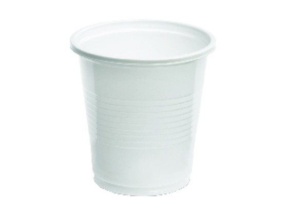 Gobelet manuel blanc contenance de 10 cl 