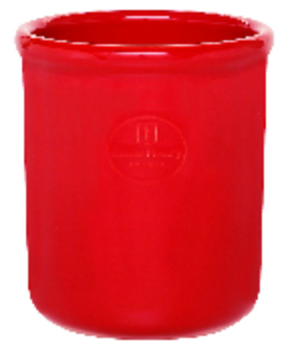 Pot poron rouge cerise diam. 130 mm 