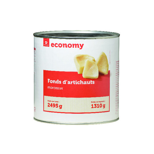 Fonds d'artichauts en morceaux 