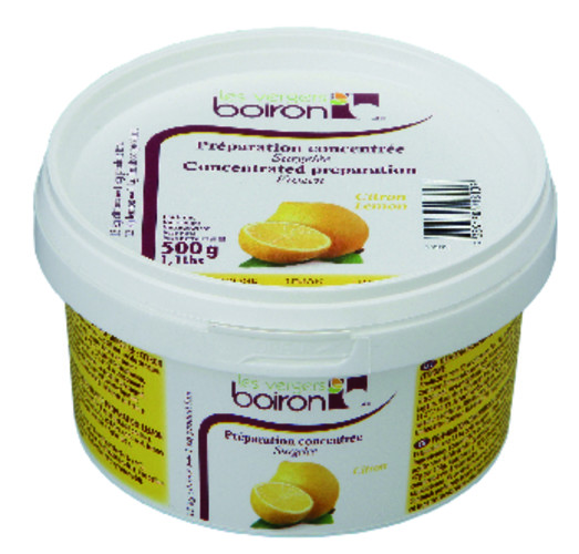 Concentre citron jaune pot de 500 g 