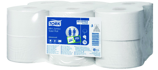 Papier toilette mini jumbo rouleau de 180 m