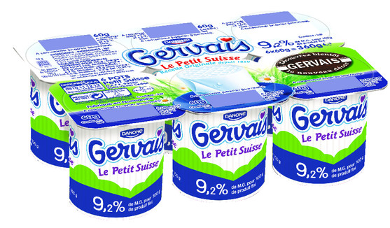 Petits suisses nature gervita 9.5% mg 