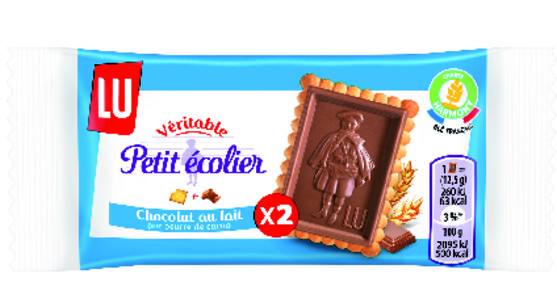 Petit Ecolier biscuit nappe au chocolat 