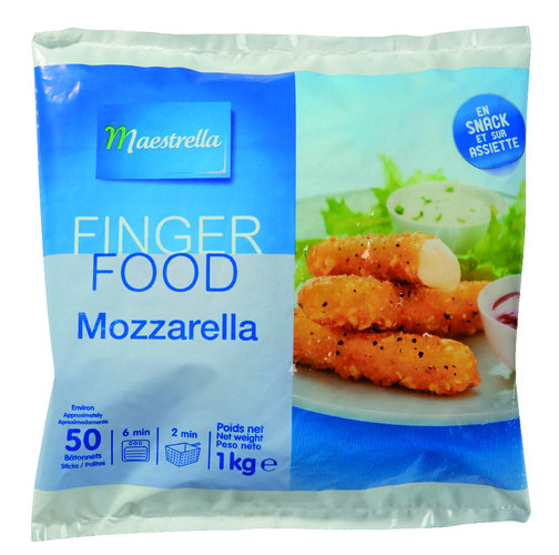 batônnet mozzarella pané  pièce de 20 g