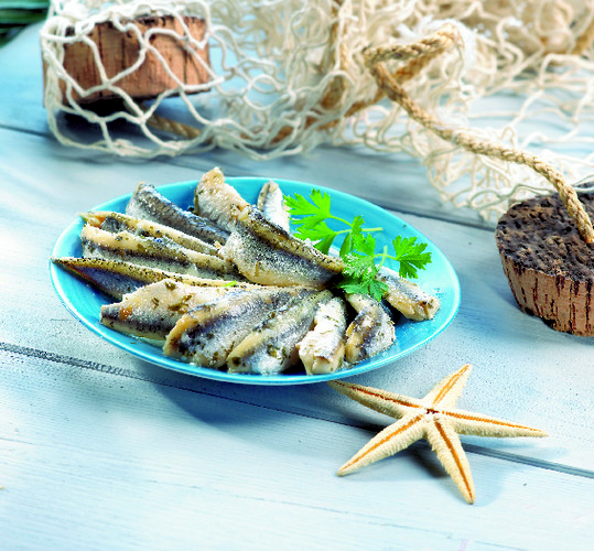 Anchois marine ail seau de 1 kg 