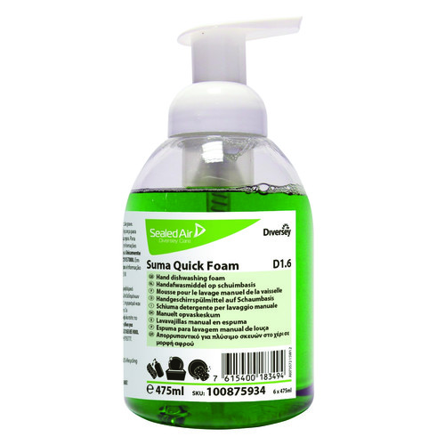 Suma quick foam d1.6 mousse pour le lavage manuel de la vaisselle