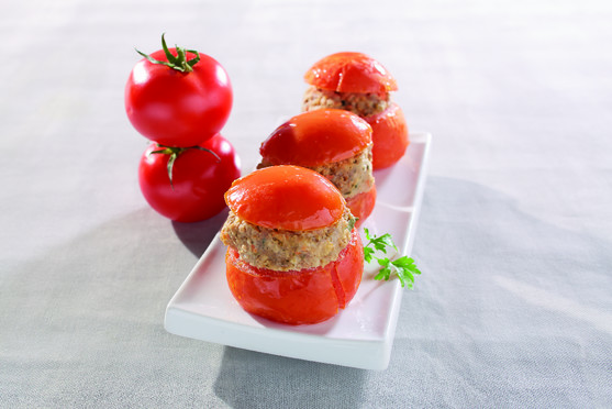 Tomate farcie sans porc  