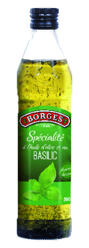 Spécialité huile d'olive et basilic 