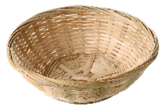 CORBEILLE RONDE BAMBOU 180MM  