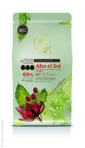 Chocolat de couverture noir alto el sol bio 0.65