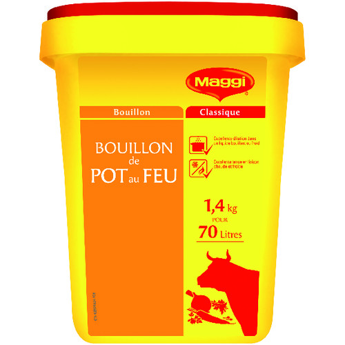 Pot au feu granulé pour 70 l 