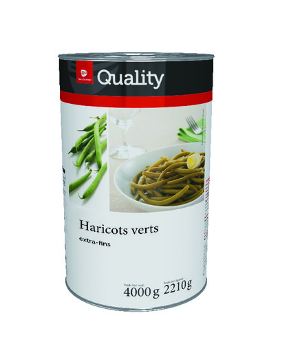 Haricots verts extra fins  