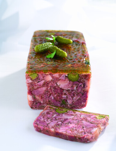 Fromage de tête persillé aux cornichons 