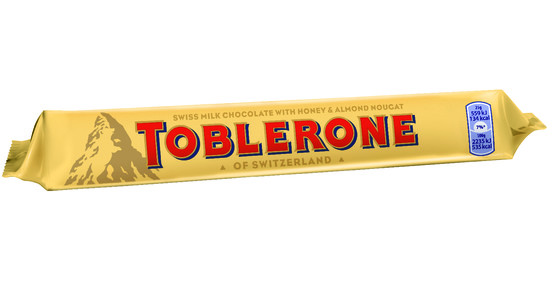 Toblerone barre chocolat au lait 