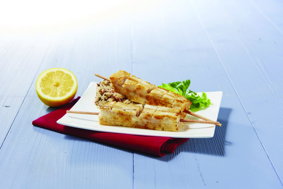 Brochette poisson cru nature  