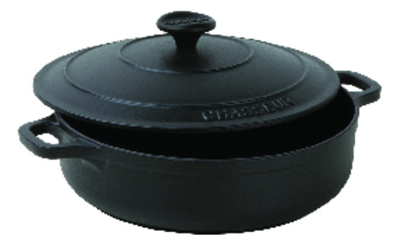 COCOTTE BASSE FONTE NOIR 240  