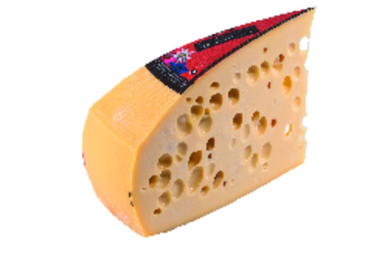 Emmental lait cru 1/16 32% m.g.de Rhône-Alpes 