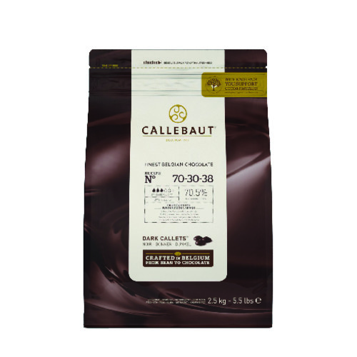 Couverture chocolat noir Strong 70.4% callets 