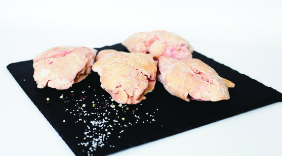 Foie gras de canard deveiné cru iqf 