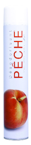 Desodorisant peche aerosol de 750 ml 