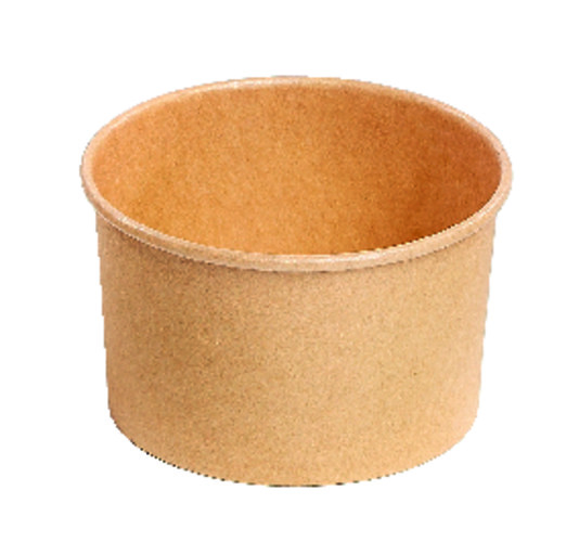 Pot à glace kraft brun 5oz 70x58x41mm 