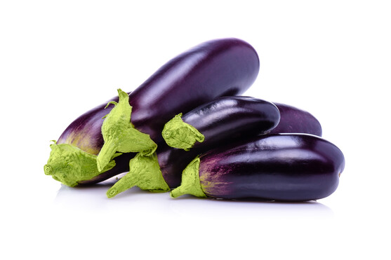 Aubergine violette 3/6 bio catégorie 2 France