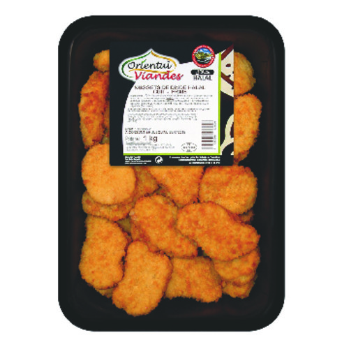 Nuggets de dinde cuits halal 