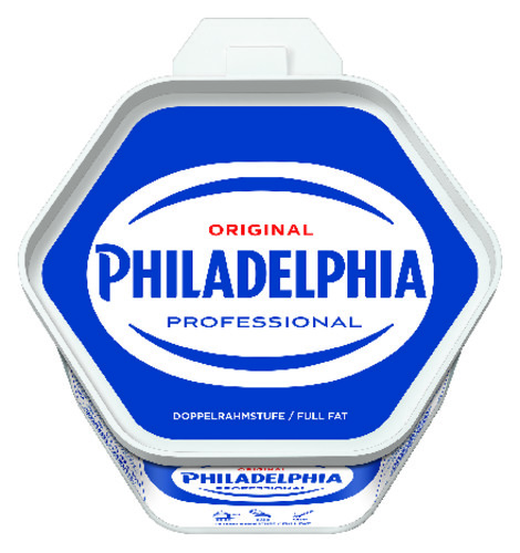 Philadelphia cream cheese 21% m.g. 