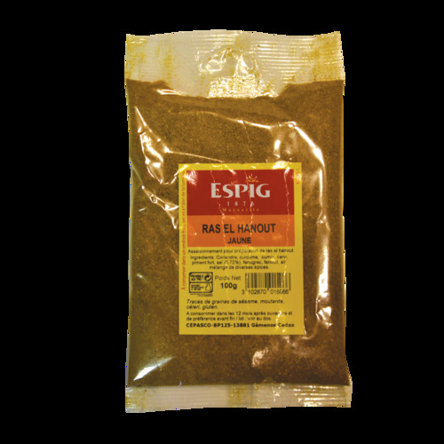 Ras el hanour jaune halal 