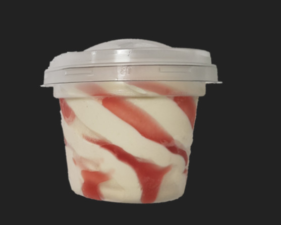 Sundae vanille fraise  