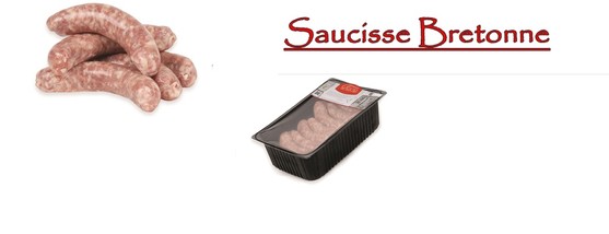 Saucisse bretonne 130g  