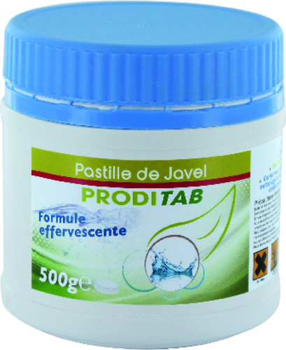 Pastille Javel boite de 150 boite de 500gr