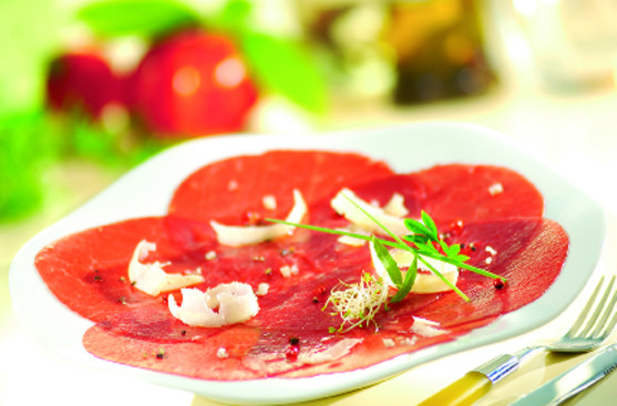 Carpaccio boeuf piece de 70 g x20 