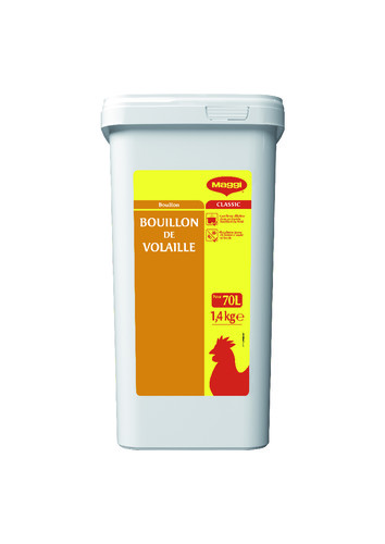 Bouillon de volaille pour 70L 