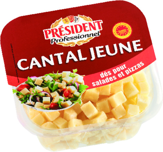 Cantal jeune dés aop 28 % m.g. 