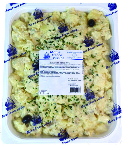 Salade de morue à l'aïoli  