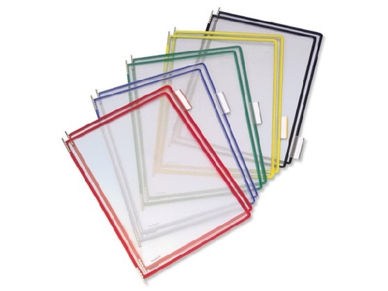 Pochette pvc pour kit tarifold couleur assorties 