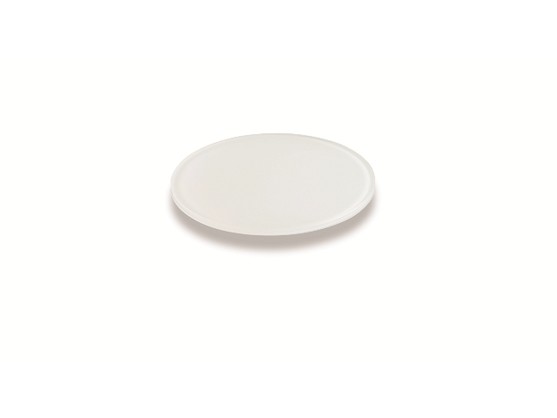 PLATEAU ROND D24.5X1CM BLANC  