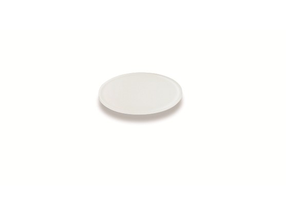 PLATEAU ROND D19.5X1CM BLC  